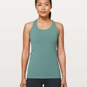 Lululemon Cool Racerback II Nulu | Frosted Pine | Size 6